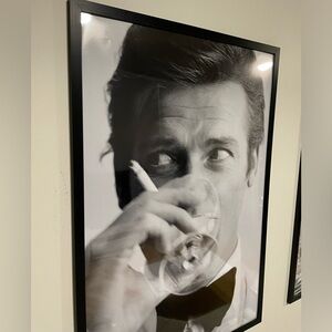 24x36 B&W Iconic Poster Print *FRAME NOT INCLUDED*